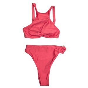 NWT Riot Swim Two Piece Tinsley Flamingo Bikini Xs